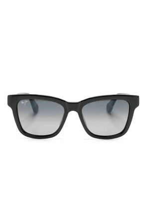 Maui Jim Hanohano square-frame sunglasses - Black