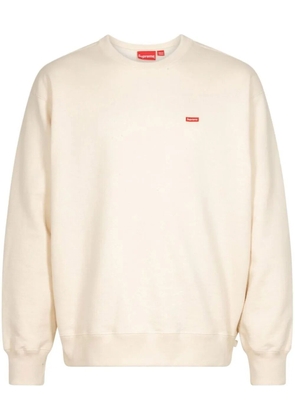 Supreme box-logo crewneck sweatshirt - Neutrals