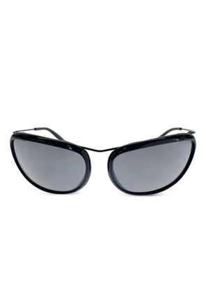 Dolce & Gabbana Eyewear 491 browline-frame sunglasses - Black