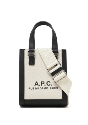A.P.C. Camille 2.0 canvas tote bag - White