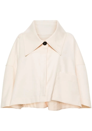 Viktor & Rolf Extreme gabardine shirt jacket - Neutrals