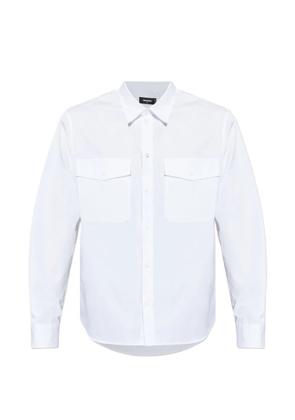DSQUARED2 buttoned flap-pocket shirt - White