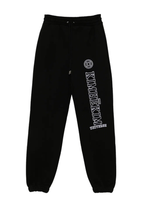 Kimhekim logo-appliqué track pants - Black