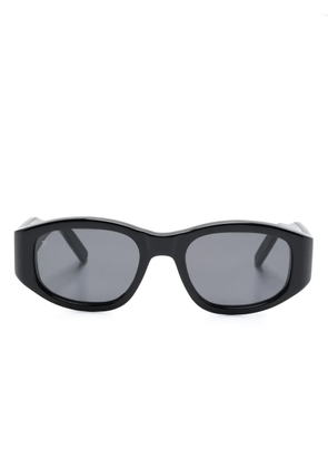 Sestini Eyewear Nove rectangle-frame sunglasses - Black