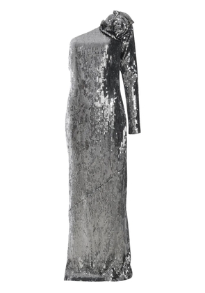 Roland Mouret sequinned gown - Silver