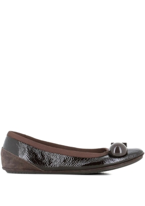 Dove Nuotano Gli Squali Where Sharks Swim Becky ballet flats - Brown