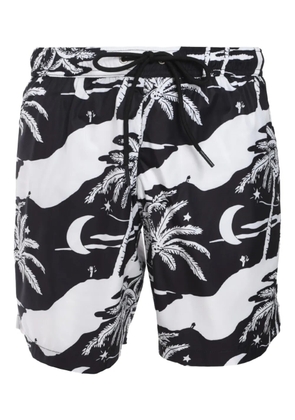 Mauna Kea graphic-print swim shorts - Black