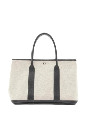 Hermès Pre-Owned 2006 PM Garden Party ribbon tote bag - Neutrals