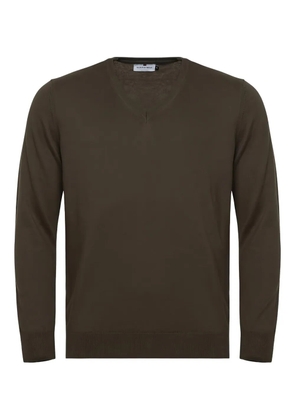 LOJA DAS MEIAS V-neck sweater - Brown
