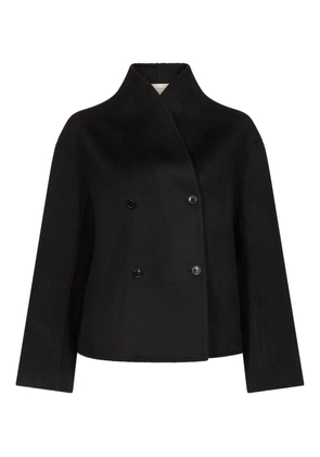 LouLou de Saison double-breasted wool jacket - Black