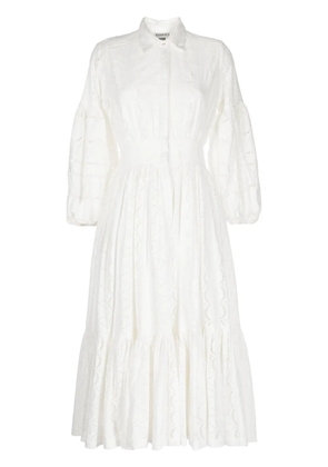 Evarae Sienna cotton maxi dress - White