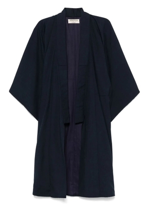 A.N.G.E.L.O. Vintage Cult 1980s pre-owned patterned-jacquard coat - Blue