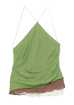 SIR. Danica layered top - Green