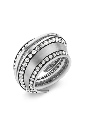 LILY GABRIELLA 18kt white gold Spira diamond ring - Silver