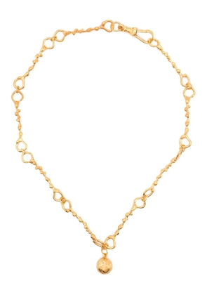Alighieri The Ball of Curiosity necklace - Gold