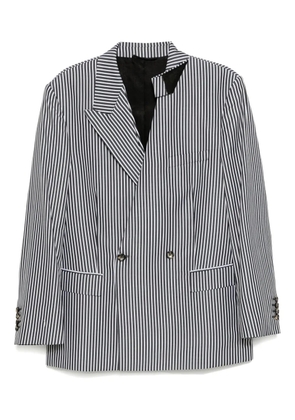 marina yee double-breasted blazer - Black