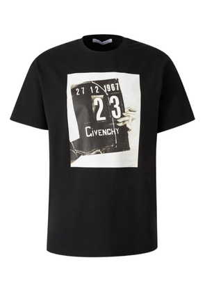 Givenchy round-neck graphic T-shirt - Black