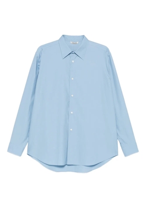 Auralee buttoned shirt - Blue