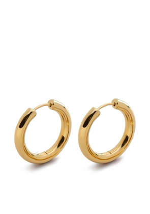 Monica Vinader Essential medium hoop earrings - Gold