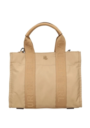 Lauren Ralph Lauren logo-print tote bag - Neutrals