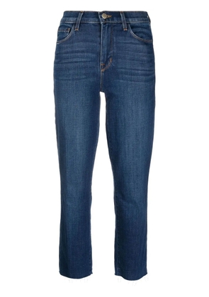 L'Agence high-rise straight-leg jeans - Blue