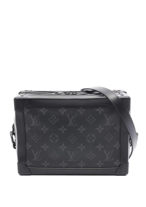 Louis Vuitton Pre-Owned 2019 Soft Trunk Monogram Eclipse cross body bag - Black