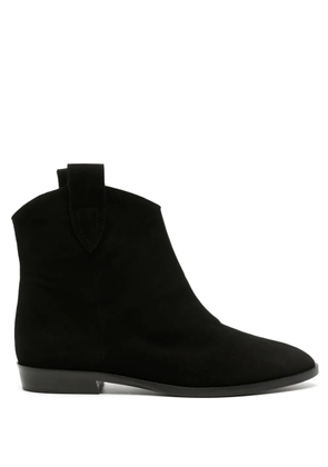 Roberto Festa Hellas suede cowboy boots - Black
