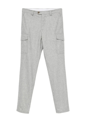 Brunello Cucinelli wool cargo pants - Grey
