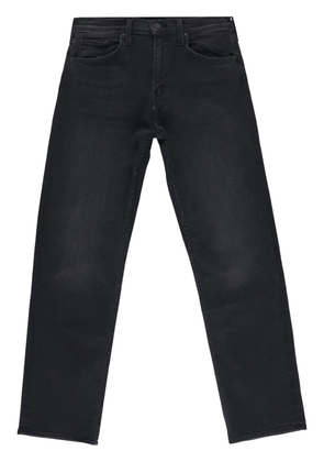MOTHER Smarty Pants high-rise straight-leg jeans - Black