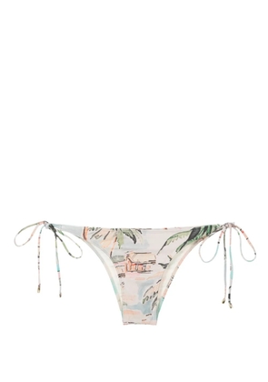 Lenny Niemeyer graphic-print bikini bottoms - Multicolour