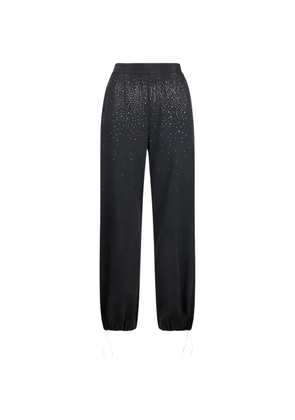 LIU JO embellished trousers - Black