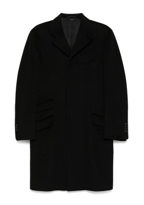 Hermès Pre-Owned 1999-2000s cashmere coat - Black