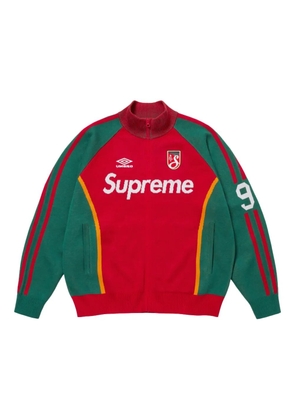Supreme x Umbro® zip-up sweatshirt - Red