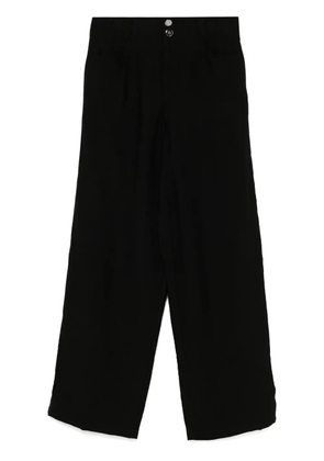 DKNY crinkled trousers - Black