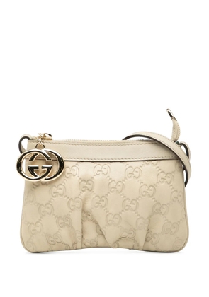 Gucci Pre-Owned 2000-2015 Guccissima crossbody bag - Brown