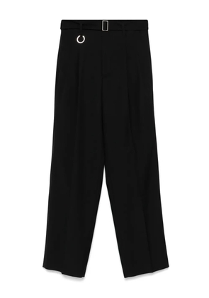 Études Studio keyring-attachment trousers - Black
