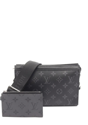 Louis Vuitton Pre-Owned 2021 Gaston Monogram shoulder bag - Black