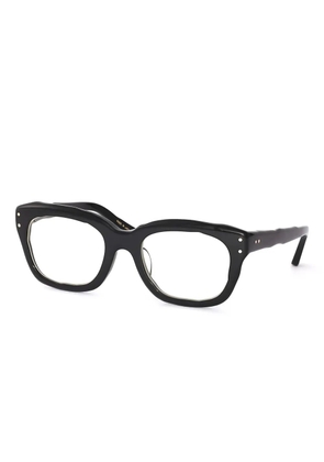 MASAHIROMARUYAMA square-frame glasses - Black