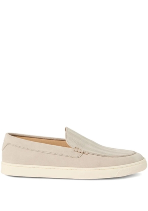 Brunello Cucinelli suede loafers - Neutrals