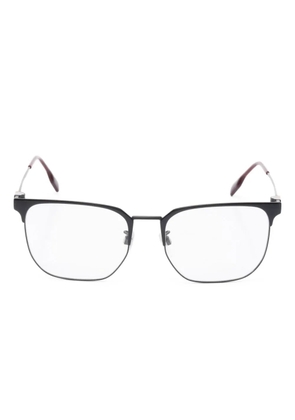 Burberry Pre-Owned 2010 rectangle-frame glasses - Black