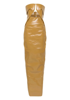 Rick Owens Prong gown - Yellow