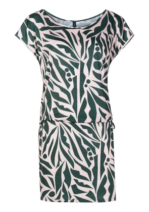 Lygia & Nanny Shiva graphic-print minidress - Green