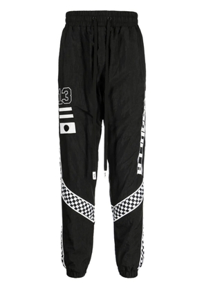 Haculla Racer Overload logo-print track pants - Black
