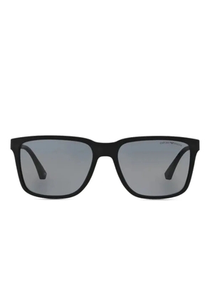 Emporio Armani square-framed sunglasses - Black