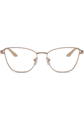 Armani Exchange logo-plaque glasses - Pink