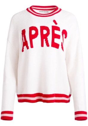 alice + olivia Odgen Apres jumper - White
