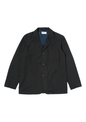 Universal Works three-button jacket - Black