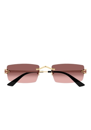 Cartier Eyewear Panthère de Cartier sunglasses - Gold