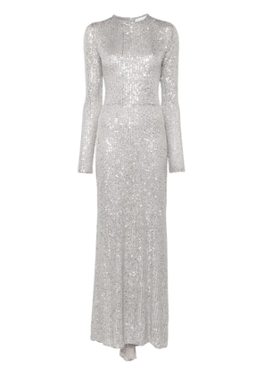 Atu Body Couture sequined maxi dress - Silver