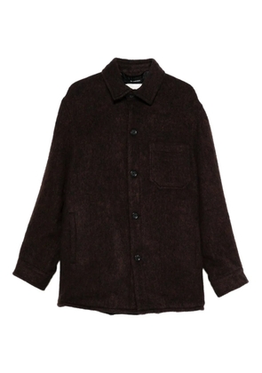 Song For The Mute single-breasted coat - Brown